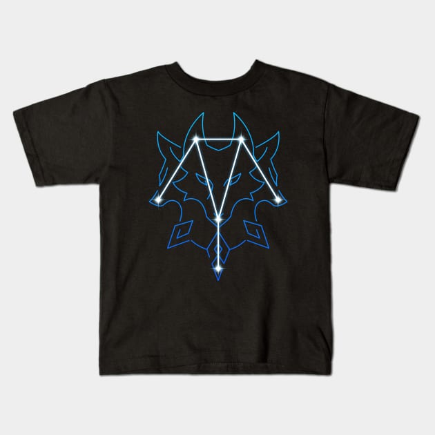 Cerberus Constellation Kids T-Shirt by GachaSlave